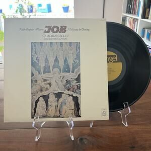 Ralph Vaughan Williams Job A Masque for Dancing LP 1971 Angel S-1-36773